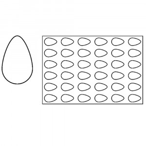 Dough/decorating cutting plate or Ø6 cm - Img 2