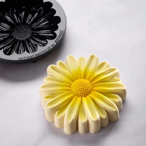Floris 3D Silicone Cake Tin, Ø 20 x H 4.7 cm, 1000 ml