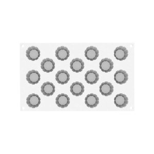 Forma Silicon Charlotte XS 16 Ø 3.8 x H 1.8 cm, 18 cavitati x 16 ml - Img 4