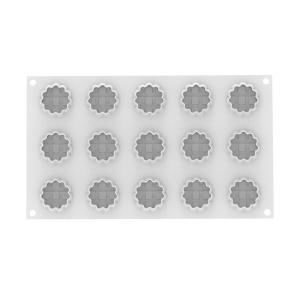 Forma Silicon Crostata XS Ø 4.4 x H 1.7 cm, 15 cavitati x 20 ml - Img 4