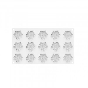 Forma Silicon Decor Top/Insertie Flora Ø 4.5 x H 0.72 cm, 15 cavitati, 7 ml - Img 4