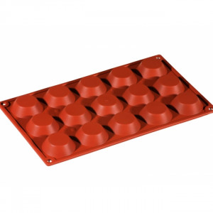 Forma Silicon Tarte Mignon Ø4.5xh1cm, 15 cavitati