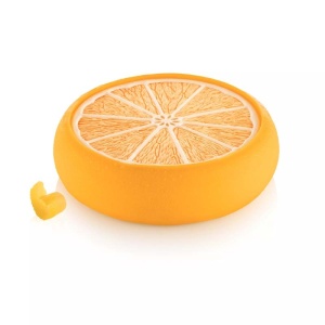 Forma Silicon Tort 3D Lamaie / Citrice Ø 17 x H 4.5 cm + Forma silicon Top + decupator, 940 ml