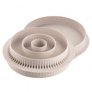 Forma Silicon Tort / Insertie 3D Ø 9.2/15/17.5 x H2.5 cm, 18/300/600 ml - Img 2