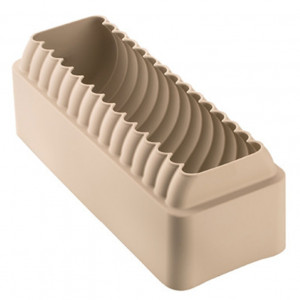 Forma Silicon Trunchi 3D Corallo 24.5 x 9 x H 9 cm, 1400 ml - Img 3