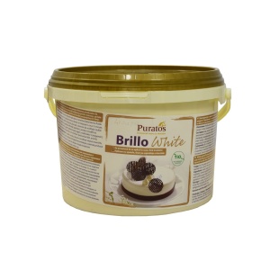 Glazura Alba la Rece Aroma Caise Brillo Puratos, 5 Kg
