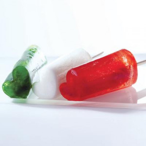 * Ice Cream on Stick Gelato Flex Heart - Set of 24 Plastic Moulds - Img 3