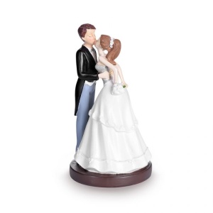 Inedible figurine Groom and Bride H 17 cm - Img 2
