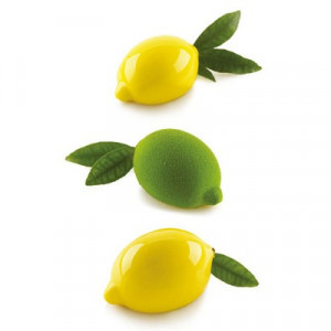 Lemon/Lime Mignon, 5.5x3.8xH2.7cm - Silicone mould, 15 cavities - Img 3