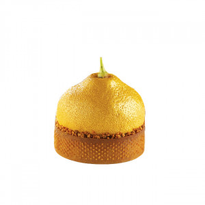 Lemon/Lime, Ø6xH3.5cm - Silicon mould Monoportii Grolet, 20 cavities - Img 1