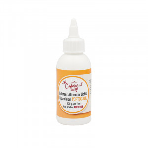 Liquid Fat Soluble Food Colour, Orange, 100 ml, Azo Free