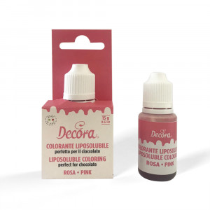 Liquid Fat Soluble Food Colour, Pink, 15 gr - Img 1