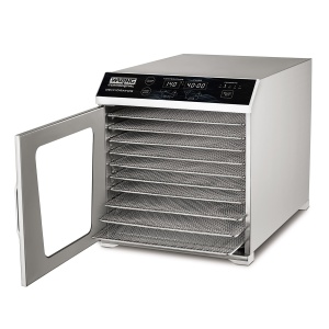 Masina deshidratat Fructe / Flori / Legume cu 10 tavi, 800W, Waring - Img 3