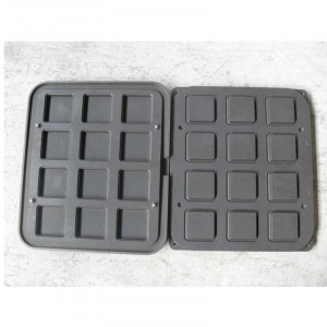 Matrita Cookmatic Model U-M Profil Neted, 6 – 6.9 x 6 – 6.9 x H 2 cm, 12 cavitati - Img 3