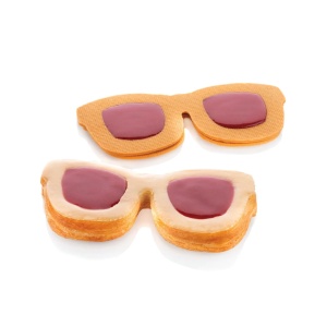 Matrita Thermoplus Model Ochelari, 17.8 x 8.4 x H 2.5 cm - Kit 2 forme/decupatoare