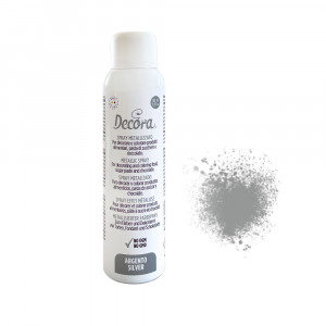 Metallic Silver Metallic Spray Colour, 150 ml
