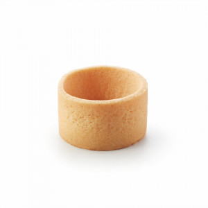 MiniTart Shells Round Neutral, Ø 3.8 x H 2 cm, Masdeu, 192 pcs