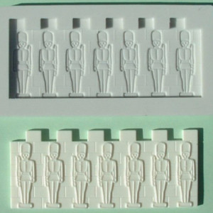 Mulaj Silicon Bordura Soldatei, 10x4.2cm