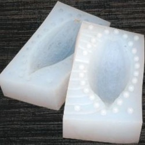 Mulaj Silicon Fruct Cacao (Cabossa) Mare 3D, 18.5 cm - Img 2