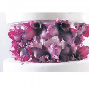 Orchids - Plastic Flower Flower Shaping and Drying Stands Ø 13.2 x H 5.5 cm, Set of 4 pcs - Img 2