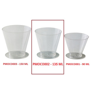 Pahare Reutilizabile Cup 135 ml, Ø 7 x H 6.7 cm, Set 100 Buc - Img 3