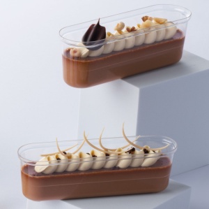 Pahare Reutilizabile Ecler 120 ml, 13.7 x 3.7 x H 4.1 cm, Set 100 buc - Img 3
