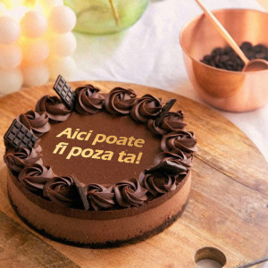Pasta Zahar imprimata Personalizat Model 1 Modelul Tau, Ø 20 cm - Cofetarul Istet - Img 2