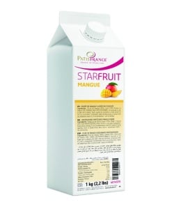 Pasteurised Mango Puree 90% StarFruit, Puratos 1 Kg - Img 1