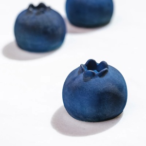 Pavoflex 30x40 Blueberry mould, Ø 6.7 x H 5.3 cm, 15 cavities, 130 ml - Img 2