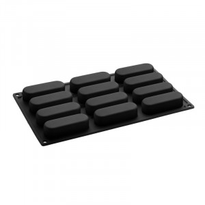 Pavoflex mould Pastel40time 12 cavities, 8 x 2.7 x H 2.1 cm, 40 ml - Img 2