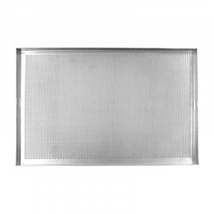 Perforated Aluminium Tray - 4 Edges, 60 x 40 x H 3 cm - Img 3