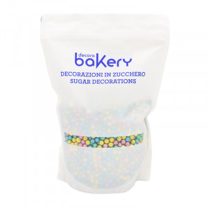 Perle Zahar ColorMix Metalizat Ø 7 mm, 1 Kg - Img 2