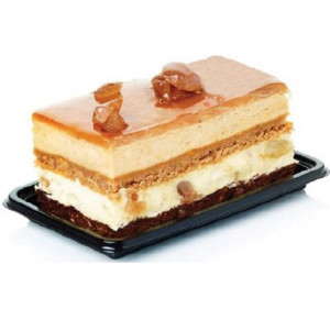 Plastic Presentation Monoportion Presentation Base, Rectangular Black, 8 x 5 cm, Set 100 pcs - Img 2