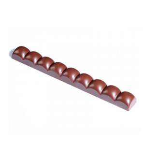 Polikarbonát forma 4 csokoládé Pernite szelet, 27.5x17.5 cm - Img 2