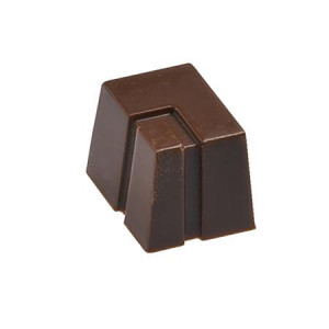 Polikarbonát forma Modern Range 28 db csokoládé praliné, 2,6 x 2 x H 2,1 cm, 8 gr, 8 gr