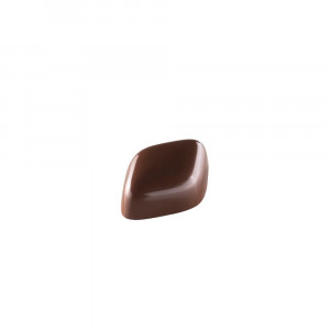 Polikarbonát forma Murano Comaschi sorozat 24 db praliné csokoládé, 4,1 x 2,8 x H 1,4 cm, 10 gr.