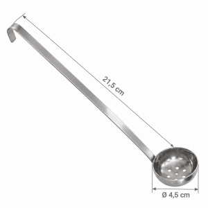 Polonic Forat, Otel Inox, Ø 4.5 x 21.5 cm
