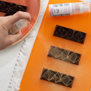 Polycarbonate chocolate mould, 8.5x3cm, 5 indentations, 20x12xH2cm - Img 5