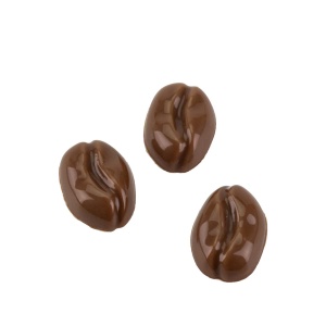 Polycarbonate mould 80 Praline Mini Coffee, 1.7 x 1.2 x H 0.5 cm, 0.7 gr - Img 4
