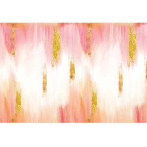 Printed Sugar Paste, Wedding Model Wedding ArtDeco, 60x41 cm, Set of 4 pcs - Img 1