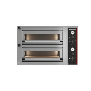 Professzionális pizzasütő, 12 x Ø 30-34 cm, hőmérséklet 450⁰C, alulról felfelé nyíló, modell PY-UP M12, Pizza Group