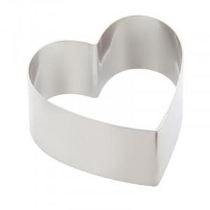 Rama Inox Inima 20 x 18.7 x H 5 cm
