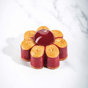 Rama Microforata Tarte Viennoiserie by Johan Martin Floare Ø 10 x H 4.5 cm - Img 2