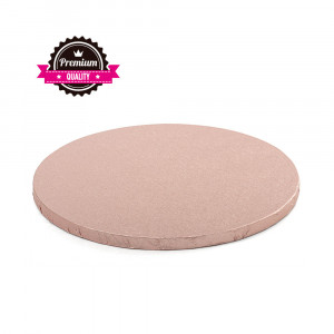 Round Vintage Pink Cake Platter, Ø 30 x H 1.2 cm - Img 1