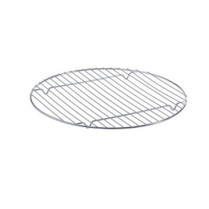 Rozsdamentes acél grillsütő lábakkal, Ø 40 cm - Img 1