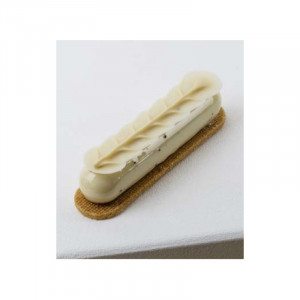 Rozsdamentes acél spatulák Chocolate Decor - Ecler modell, 12x2,5 cm, 6 pálca - Img 2
