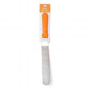 Rozsdamentes acélból készült, szögletes kiegyenlítő spatula, lapát L 30 x 4,3 cm - Img 2