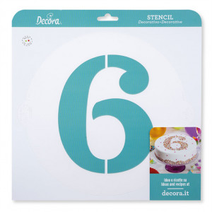 Sablon Plastic Round Decor Decor Round Sablon 6, Ø 25 cm - Img 2