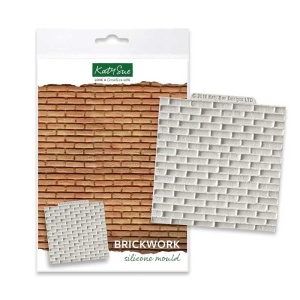 Silicon Decor Brick Texture 10 x 10 cm - Img 1
