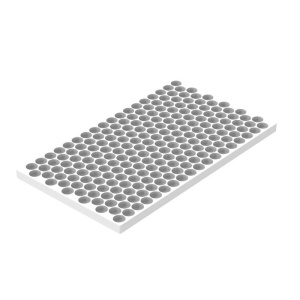 Silicon Decor/Insertion mould, Dome Ø 1.5 x H 1.1 cm, 216 cavities, 1.5 ml - Img 3